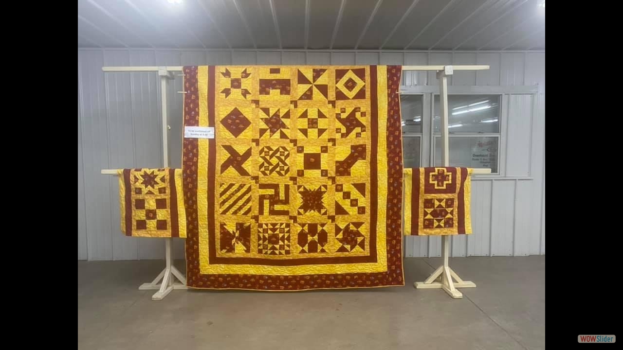 Beautiful Quilts on Display